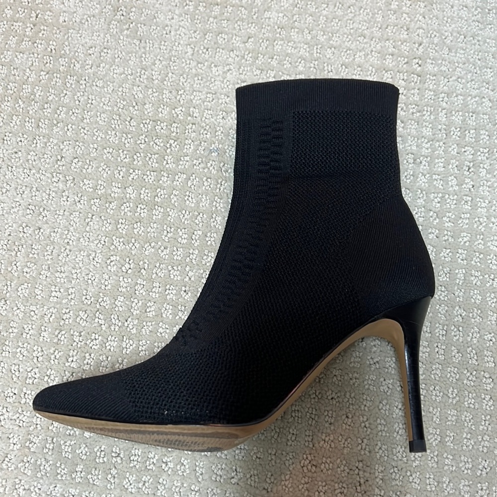 Louise et Cie Lo-Silvya Black Knit Sock Bootie Size 5M